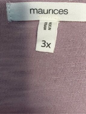 Maurices Lavender Knit Shirt